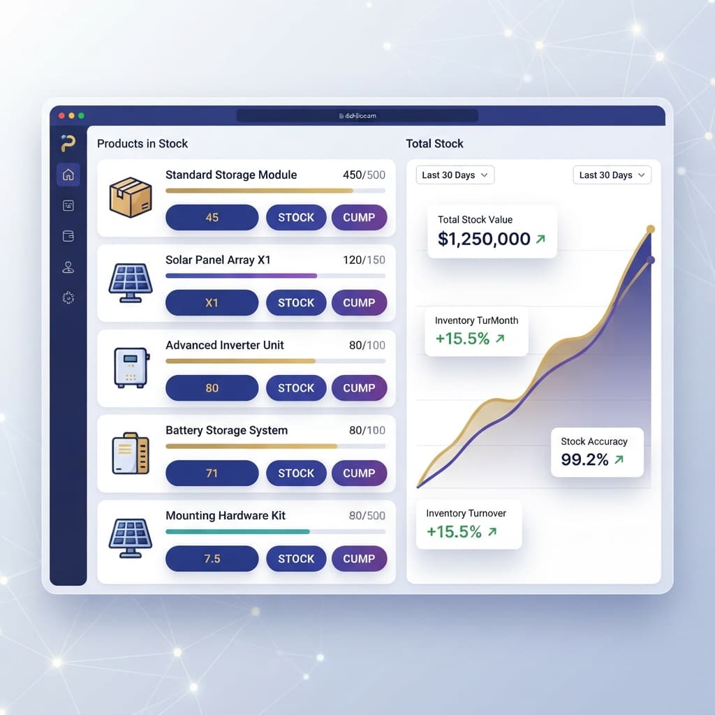 Gestion de Stock & Inventaire en Ligne