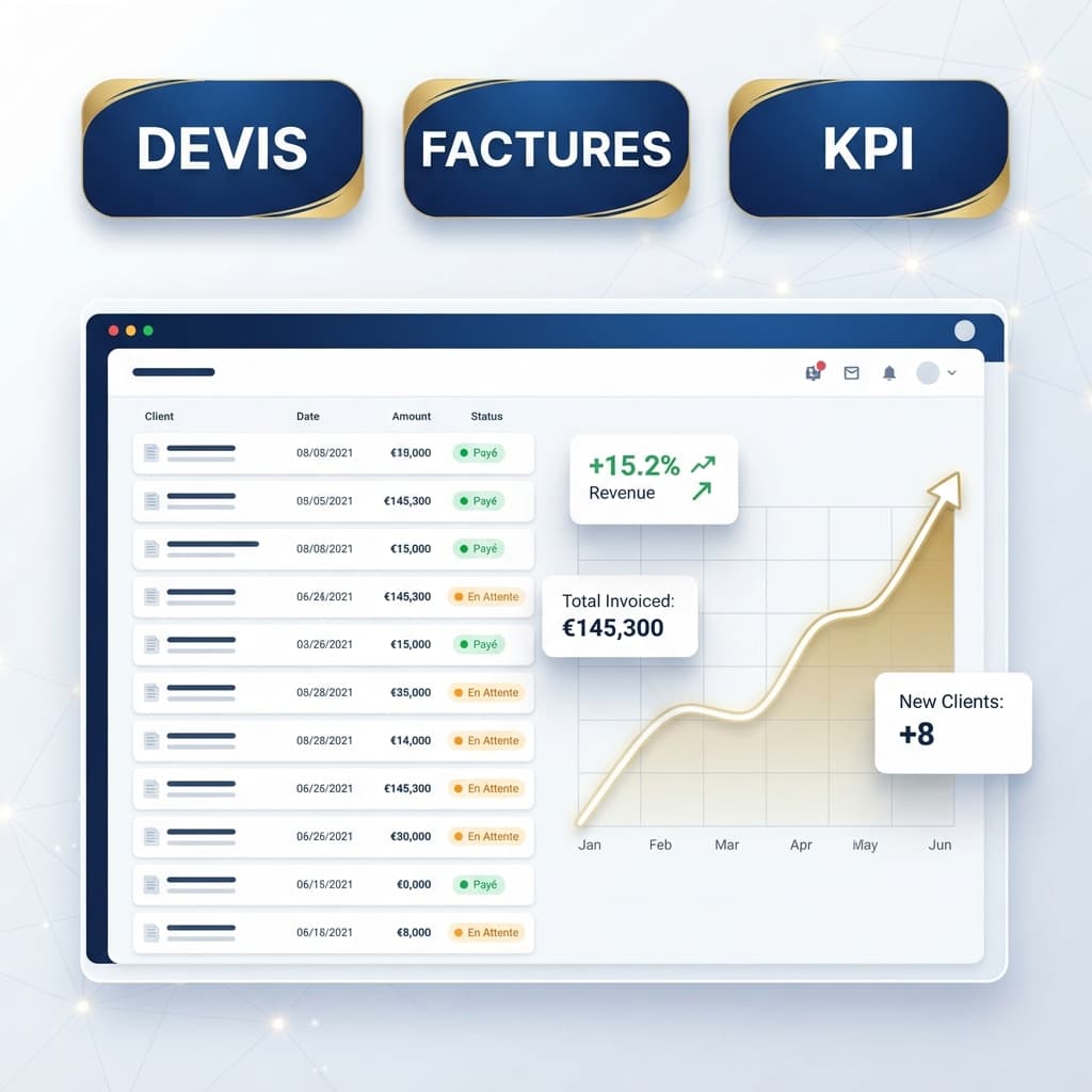 Gestion Devis & Factures en Ligne